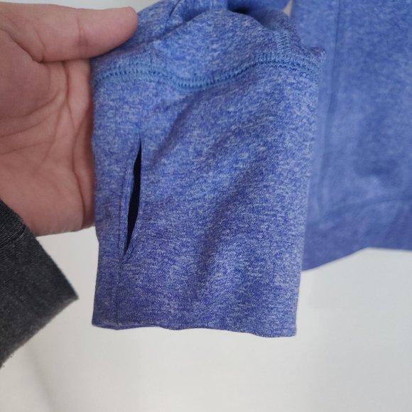 Victoria Secret Pink Size Small Petite Workout Quarter Zip Sweatshirt - Picture 4 of 5